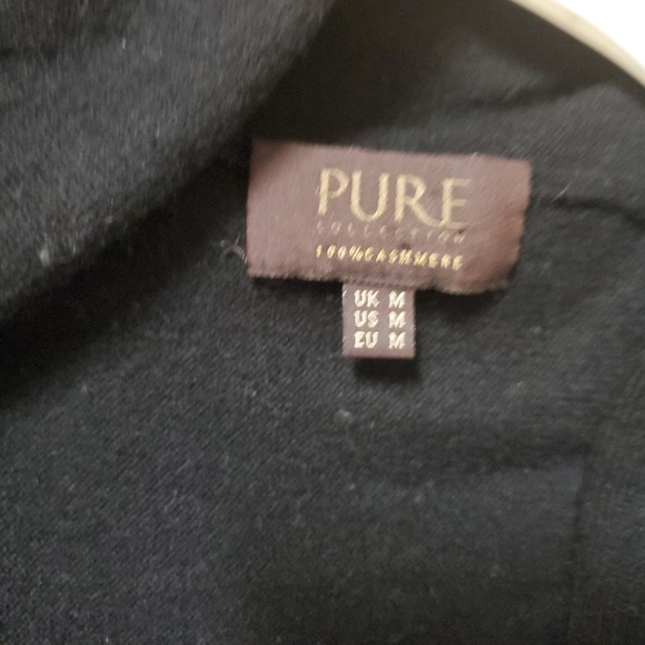 Pure Collection Cashmere kimono Oversize Cardigan - Picture 3 of 7